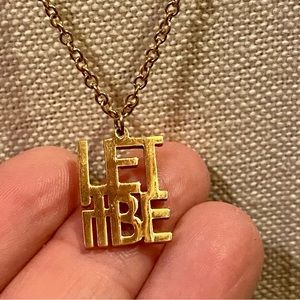 Let it be Necklace